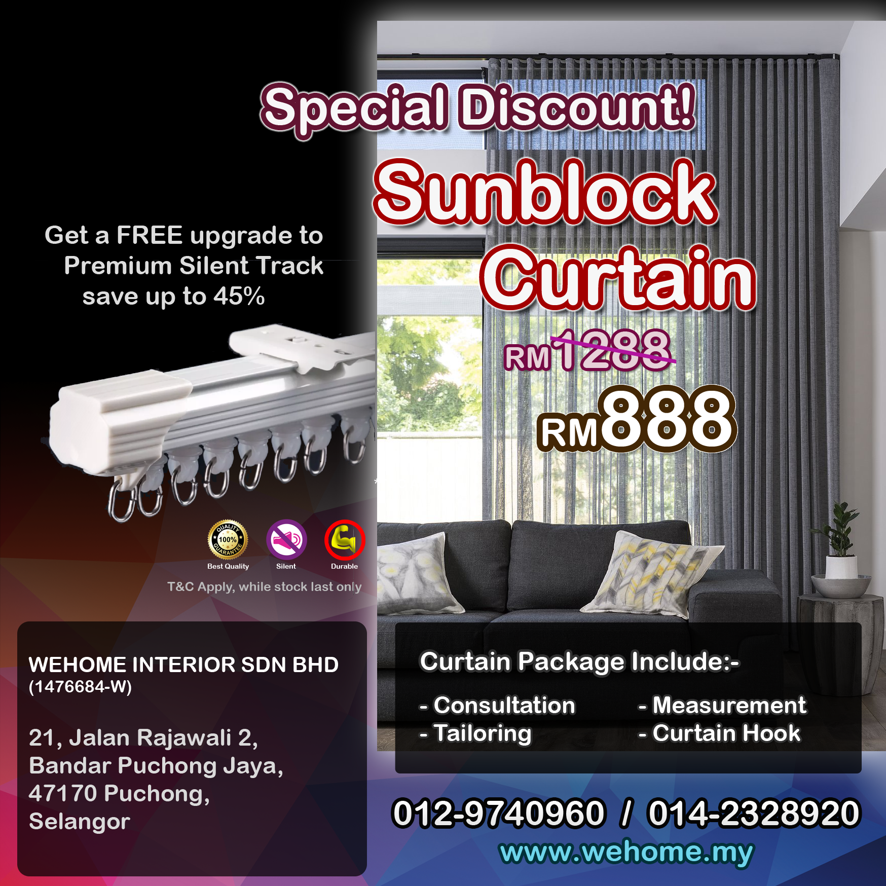  curtain promo
